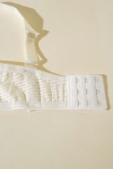 Yekpare Desteksiz Sütyen Ekru