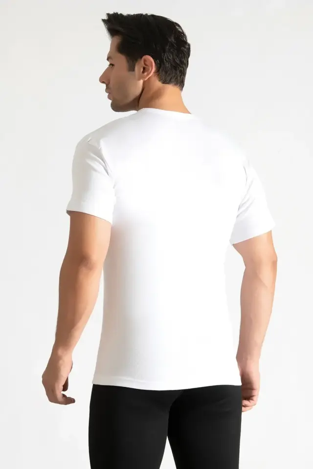 Tutku Erkek 6'lı Paket Beyaz Ribana Bisiklet 4/L