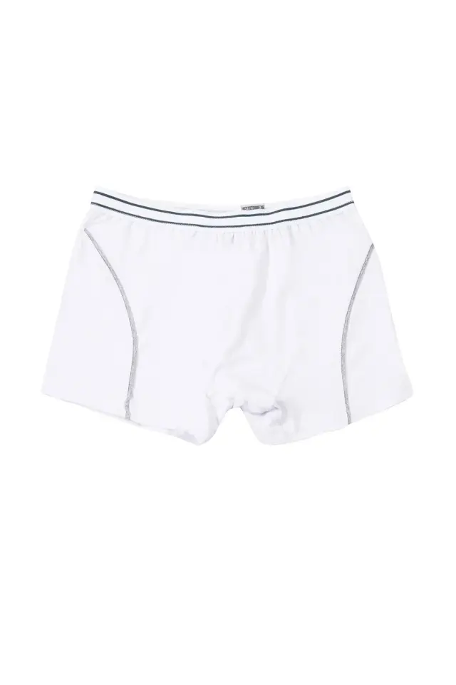 Tutku Erkek Çocuk 3'lü Paket Elastan Boxer 4 (6-7 Yaş) - siyah