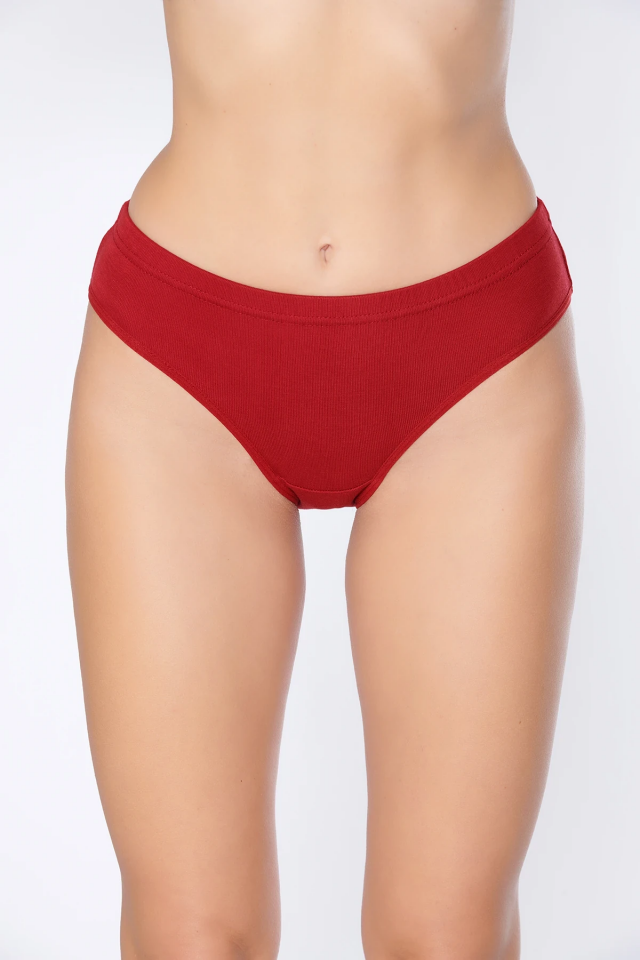 Tutku Elit 12'li Kadın Bambu Kombel Bikini Külot