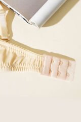 Destekli Straplez Sütyen Ten