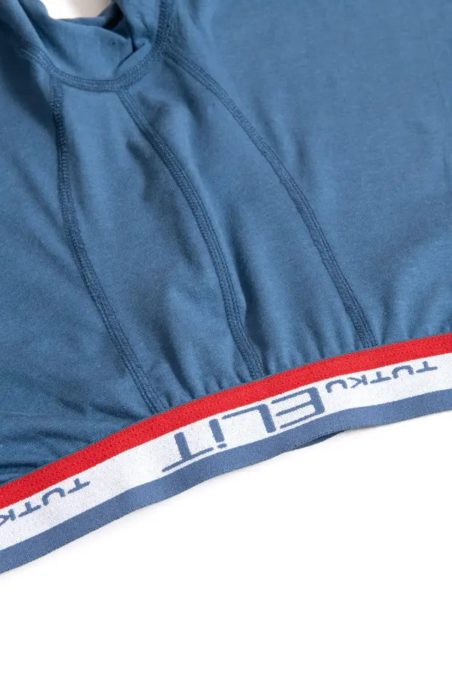 Tutku Elit 3'lü Erkek Modal Elastan Spor Boxer siyah - L - 3'lü