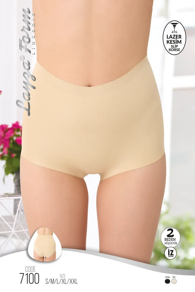 Liza Kadın Lazer Kesim Slip Korse