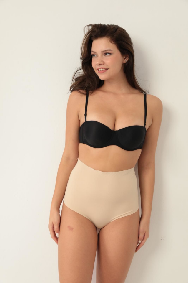 Liza Kadın Lazer Kesim String Slip Korse