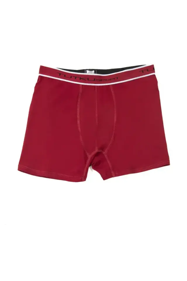 Tutku Erkek 3’lü Paket Elastan Spor Boxer Lacivert - XXL - 3'lü
