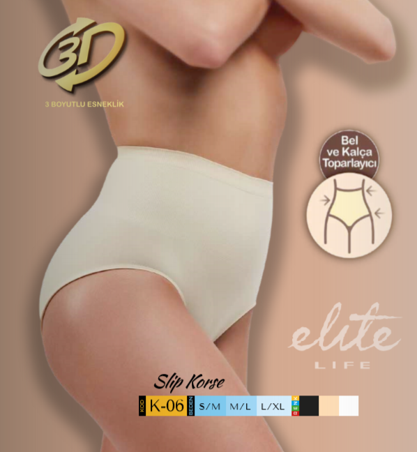 Elite Life Slip Korse Ten - M-L