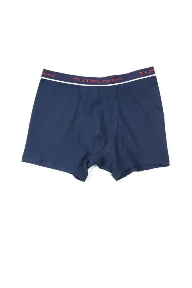 Tutku Erkek 3’lü Paket Elastan Spor Boxer siyah - XL - 6'lı