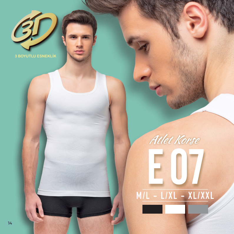 Elit Life Erkek Korse Atlet