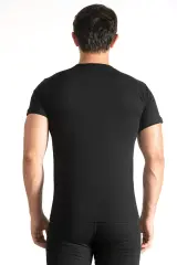 Tutku Erkek 6’lı Paket Sıfır Yaka Siyah Fanila