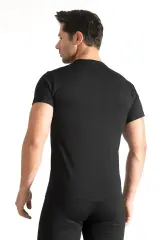 Tutku Erkek 6’lı Paket Sıfır Yaka Siyah Fanila