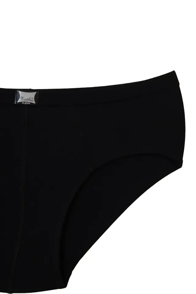 Tutku Erkek 6'lı Paket Slip Kom Siyah Külot 6/XXL - 6'lı