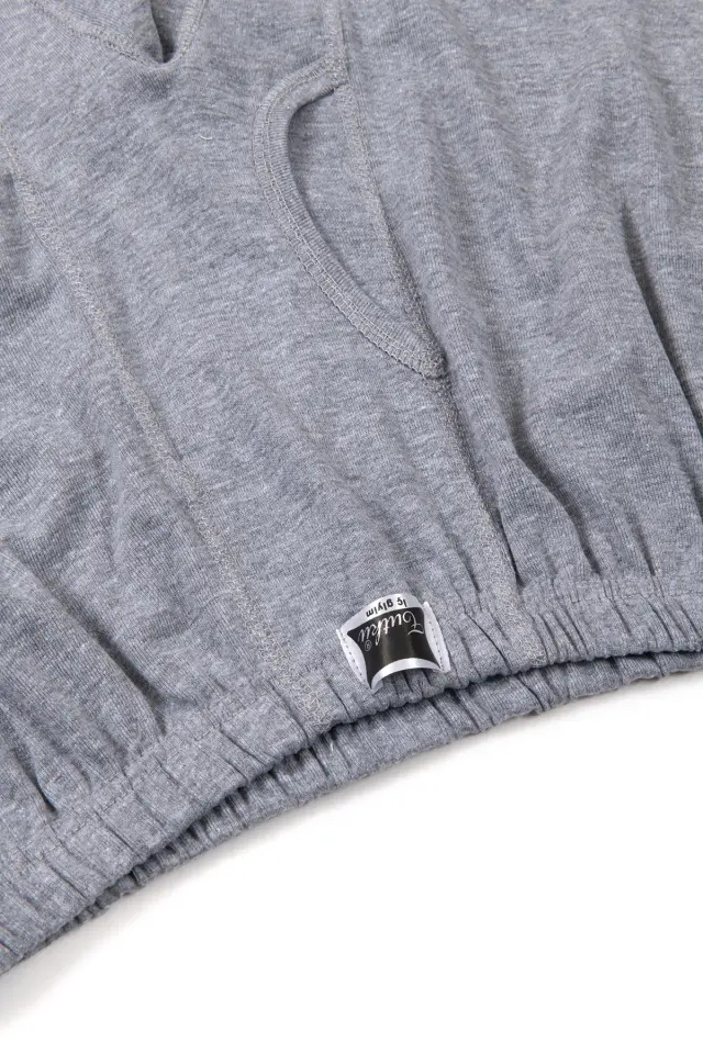 Tutku Erkek 6’lı Paket Gri Ribana Paçalı Arjantin 6/XXL