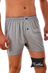 Tutku Erkek 5’li Paket Karışık Renk Penye Havlubel Düz Boxer