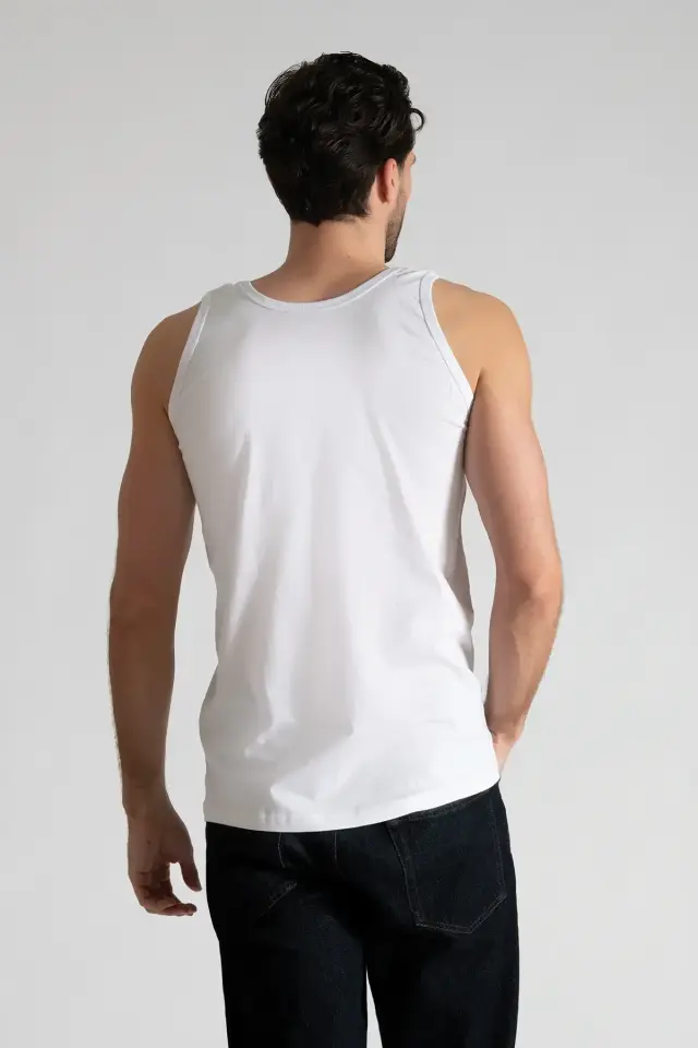 Tutku Elit 3'lü Paket Erkek Penye Atlet 4/L - 6'lı