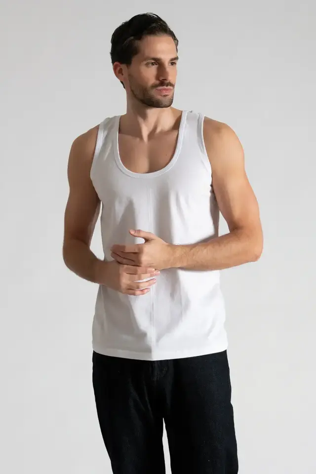 Tutku Elit 3'lü Paket Erkek Penye Atlet 6/XXL - 6'lı
