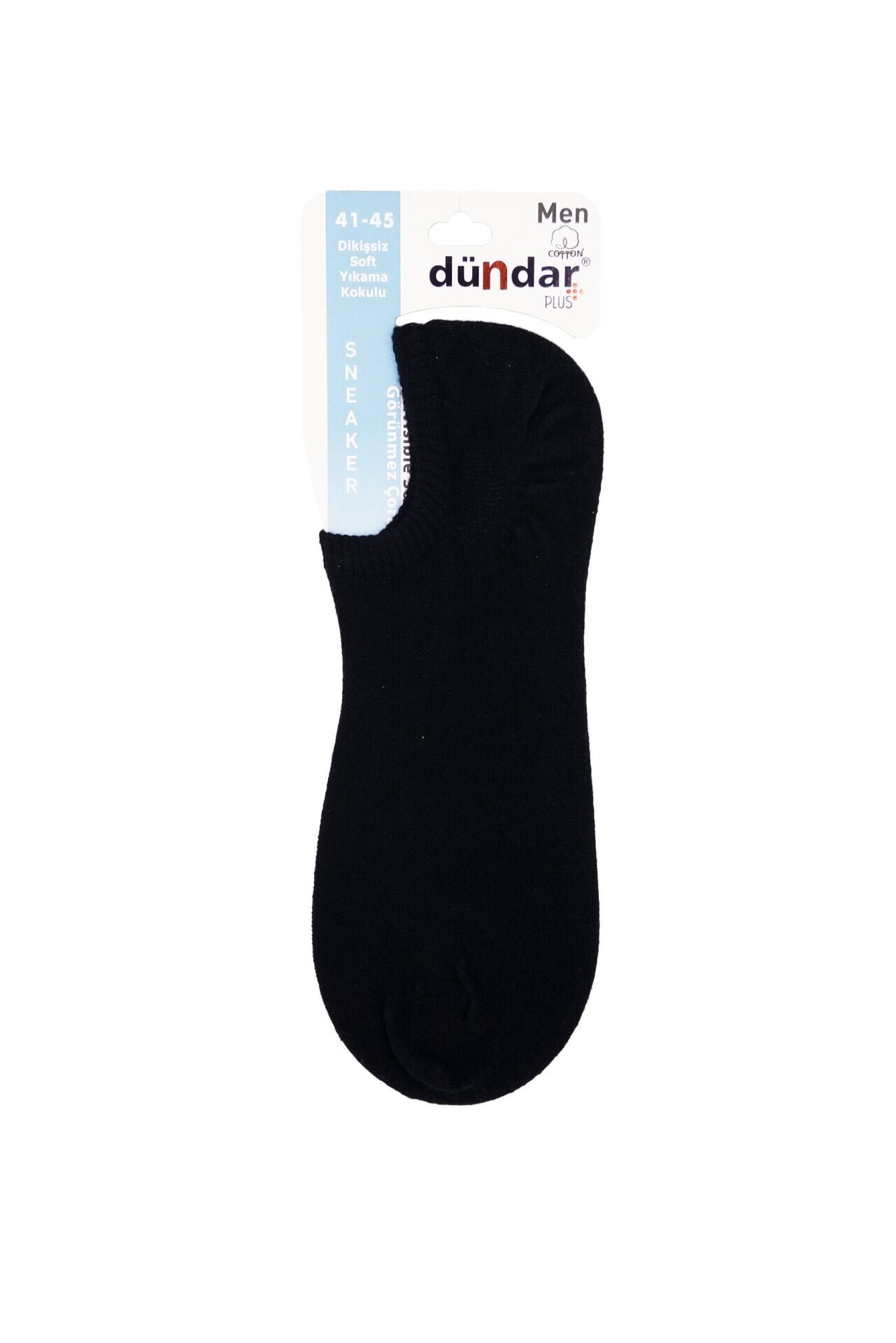 Dündar 12'li Erkek Penye Sneaker Çorap Lacivert