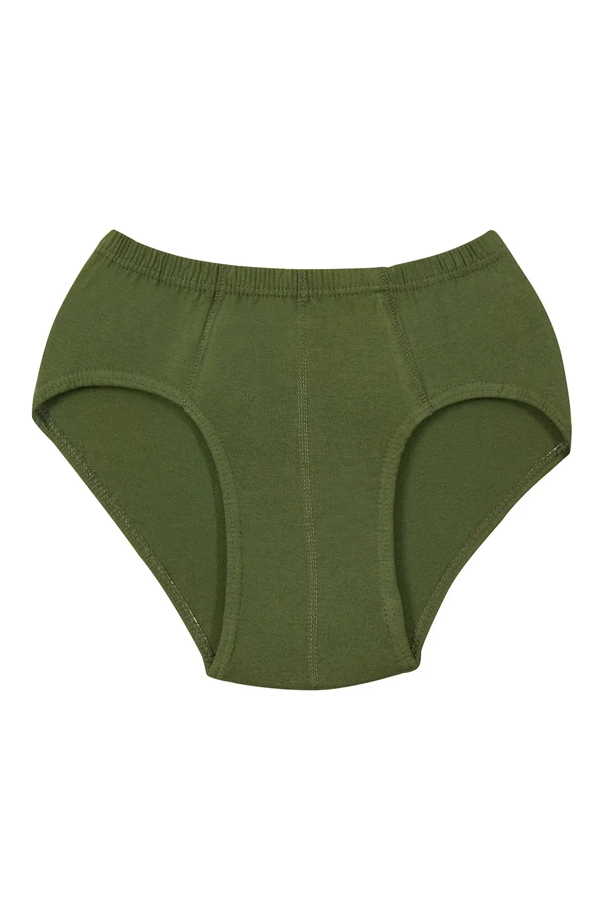 Seher Yıldızı Erkek 12'li Haki Yeşil Kom Slip Külot