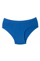 Seher Yıldızı Erkek 12'li Saks Mavi Kom Slip Külot