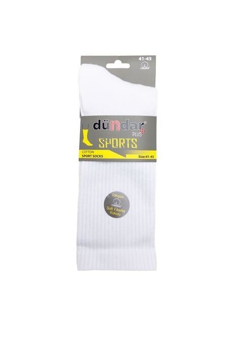 Dündar 12'li Paket Erkek Plus Tenis Spor siyah - 40/44