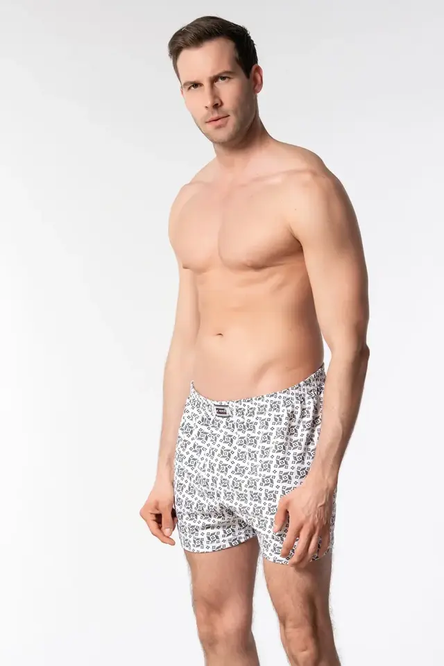 Seher Yıldızı Erkek 5’li Paket Desenli Boxer M