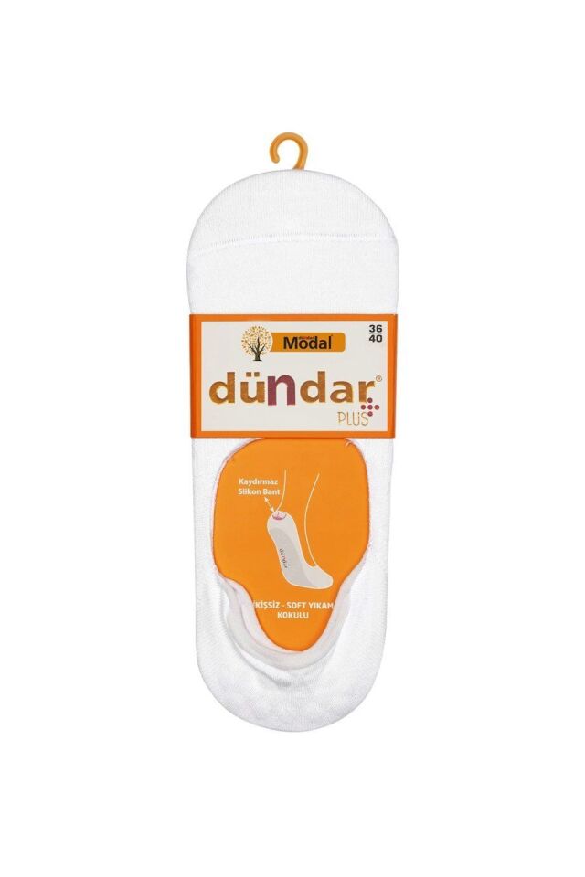 Dündar 12'li Kadın Modal Babet Dikişsiz Çorap Asorti