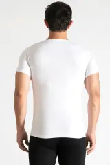 Tutku Erkek 6'lı Paket Beyaz Penye Bisiklet