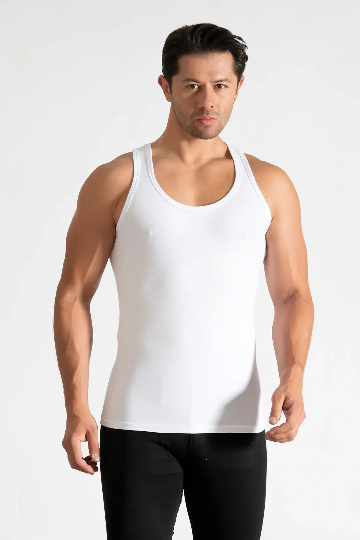 Tutku Erkek 3’lü Paket Beyaz Spor Atlet