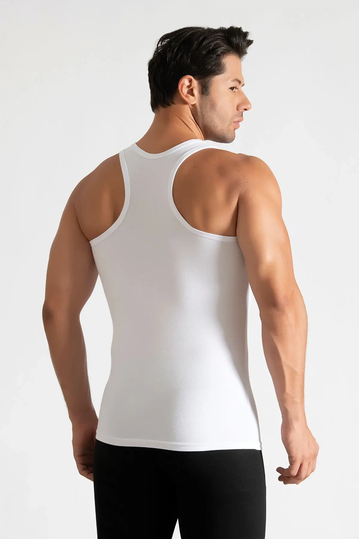 Tutku Erkek 3’lü Paket Beyaz Spor Atlet