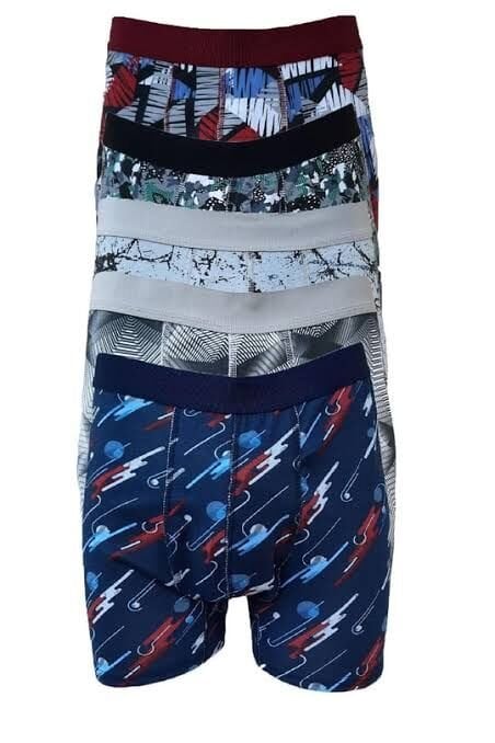 Tutku Erkek 6'lı Paket Elastan Empirme Boxer