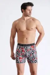 Tutku Erkek 6'lı Paket Elastan Empirme Boxer