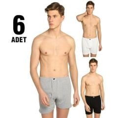 Tutku Erkek 6’lı Paket Renkli Ribana Paçalı Arjantin
