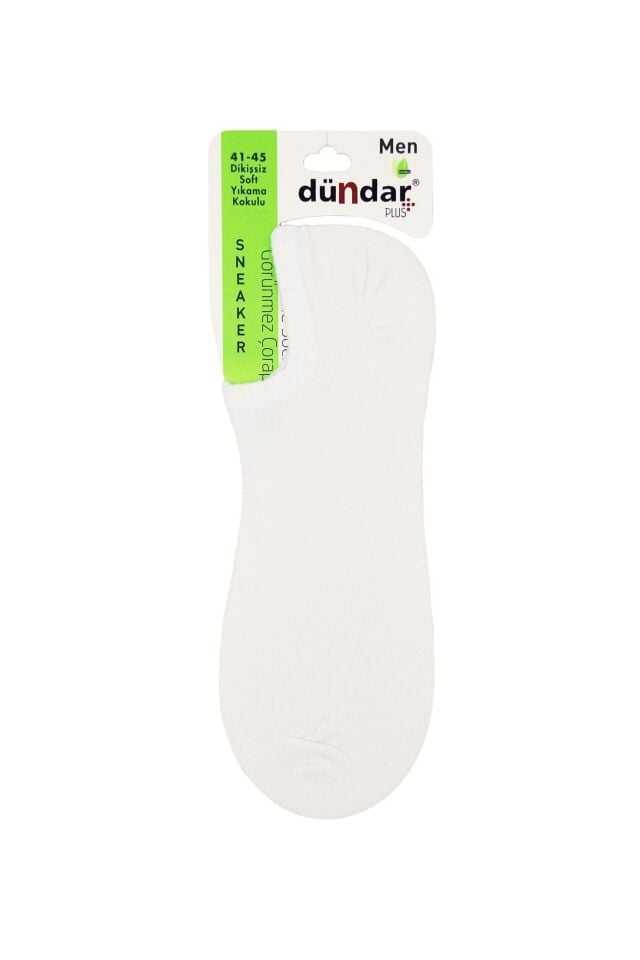 Dündar 12'li Erkek Bambu Sneaker Çorap siyah