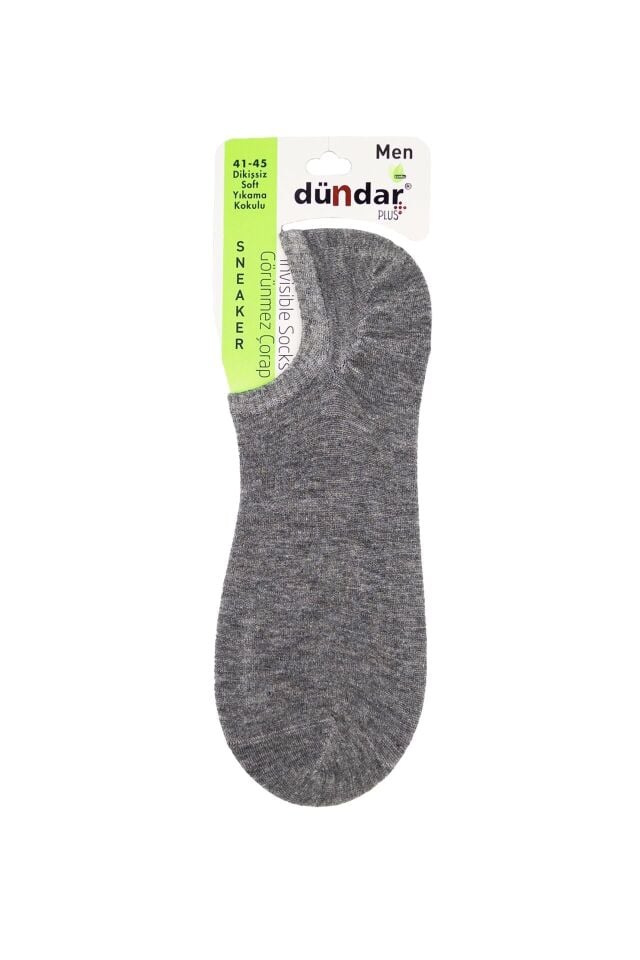 Dündar 12'li Erkek Bambu Sneaker Çorap siyah