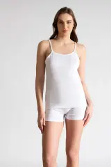 Tutku Kadın 3’lü Paket Elastan İp Askılı Atlet