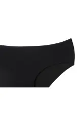 Tutku Kadın 12'li Elastan Bato İnce Lastik Siyah