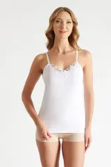 Seher Yıldızı Kadın 6’lı Paket İp Askı Hazıryaka Dantelli Atlet