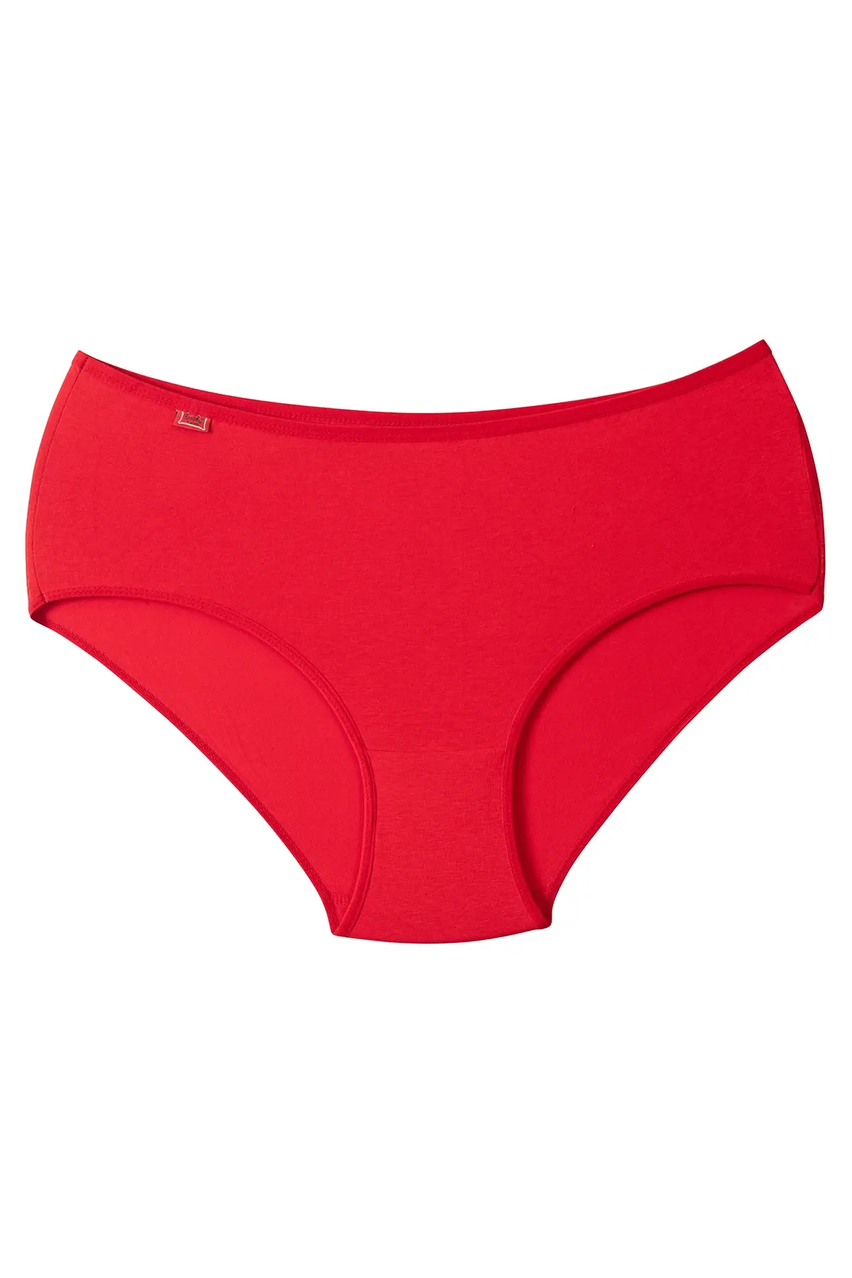 Tutku Kadın 12'li Paket Elastan Bato İnce Lastik Kırmızı