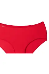 Tutku Kadın 12'li Paket Elastan Bato İnce Lastik Kırmızı