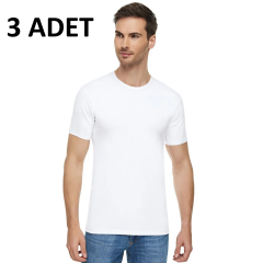 Tutku Elit 3'lü Paket Erkek Penye Sıfır Yaka