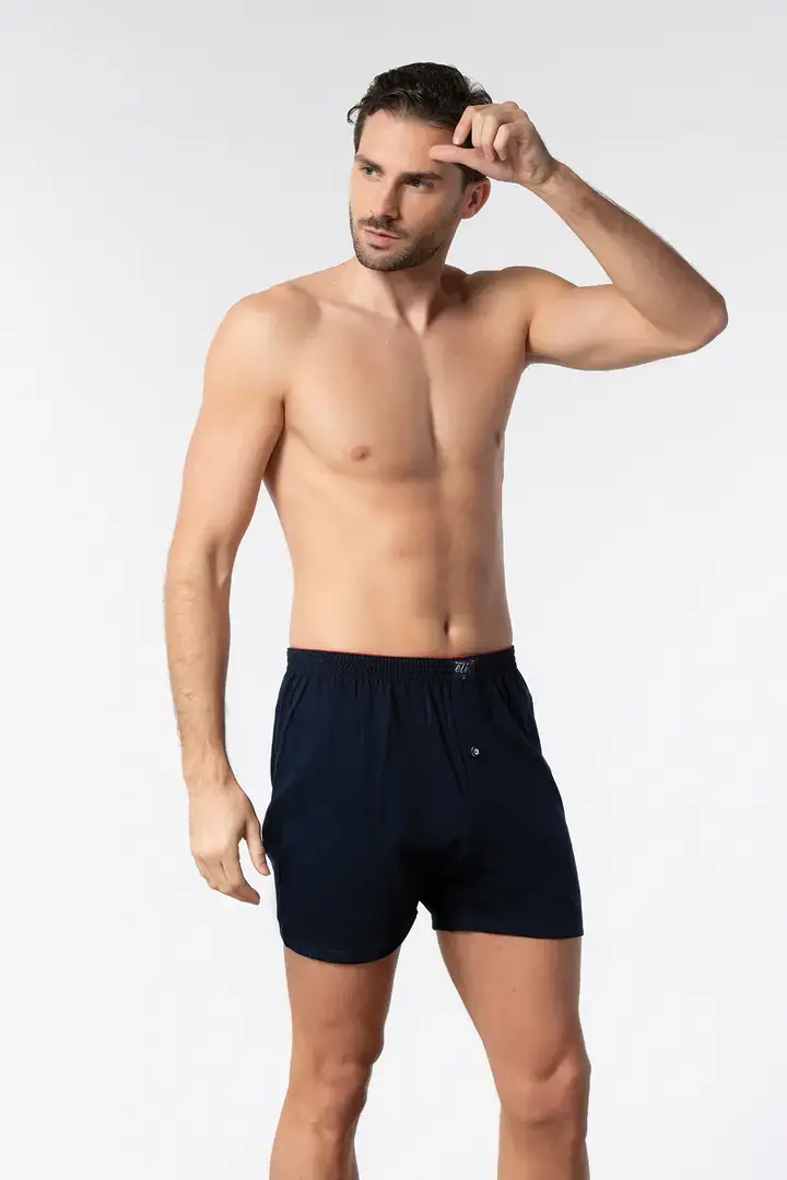 Tutku Elit 5'li Paket Erkek Havlubel Düz Boxer