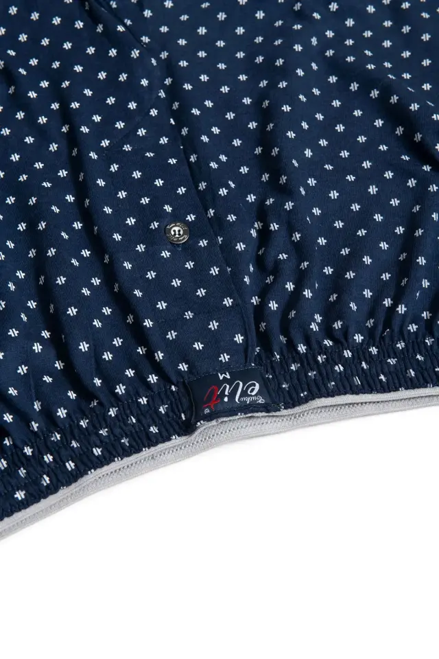 Tutku Elit Erkek Desenli Havlubel Penye Boxer