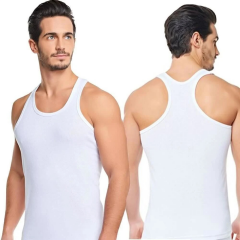 Seher Yıldızı Erkek 3'lü Paket Spor Rambo Çapraz Atlet Beyaz