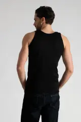 Tutku Elit 3'lü Paket Erkek Modal Elastan Atlet S - Beyaz  - 3'lü