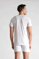 Seher Yıldızı Erkek 6'lı  Bisiklet Yaka Fanila