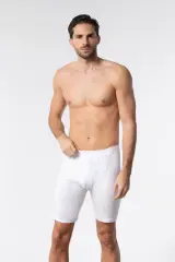 Tutku Elit 3'lü Paket Erkek Modal Elastan Uzun Boxer