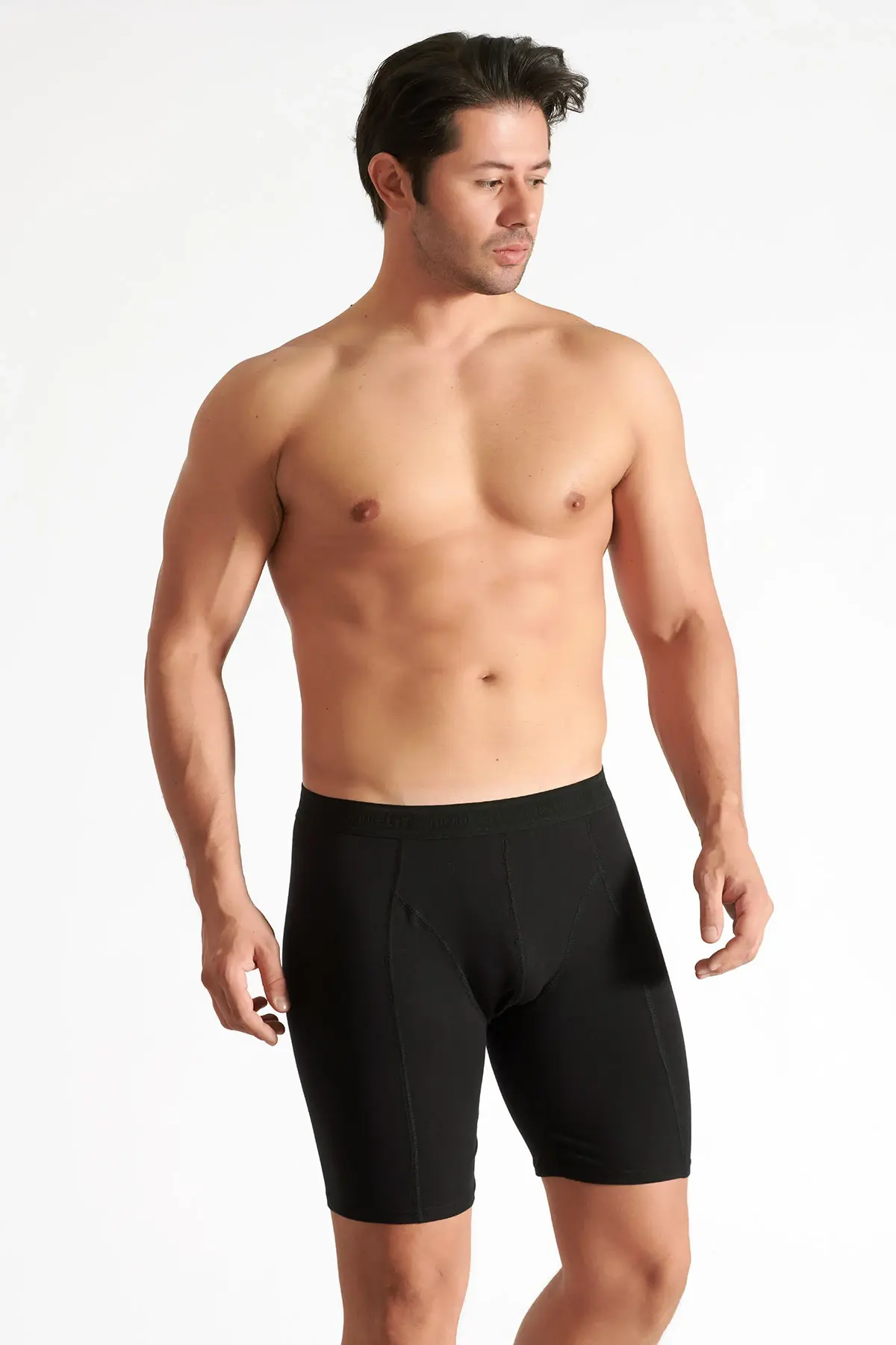 Tutku Elit 3'lü Paket Erkek Modal Elastan Uzun Boxer