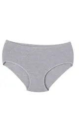 Tutku Kadın 12'li Gri Ribana Bato Kalın Lastik