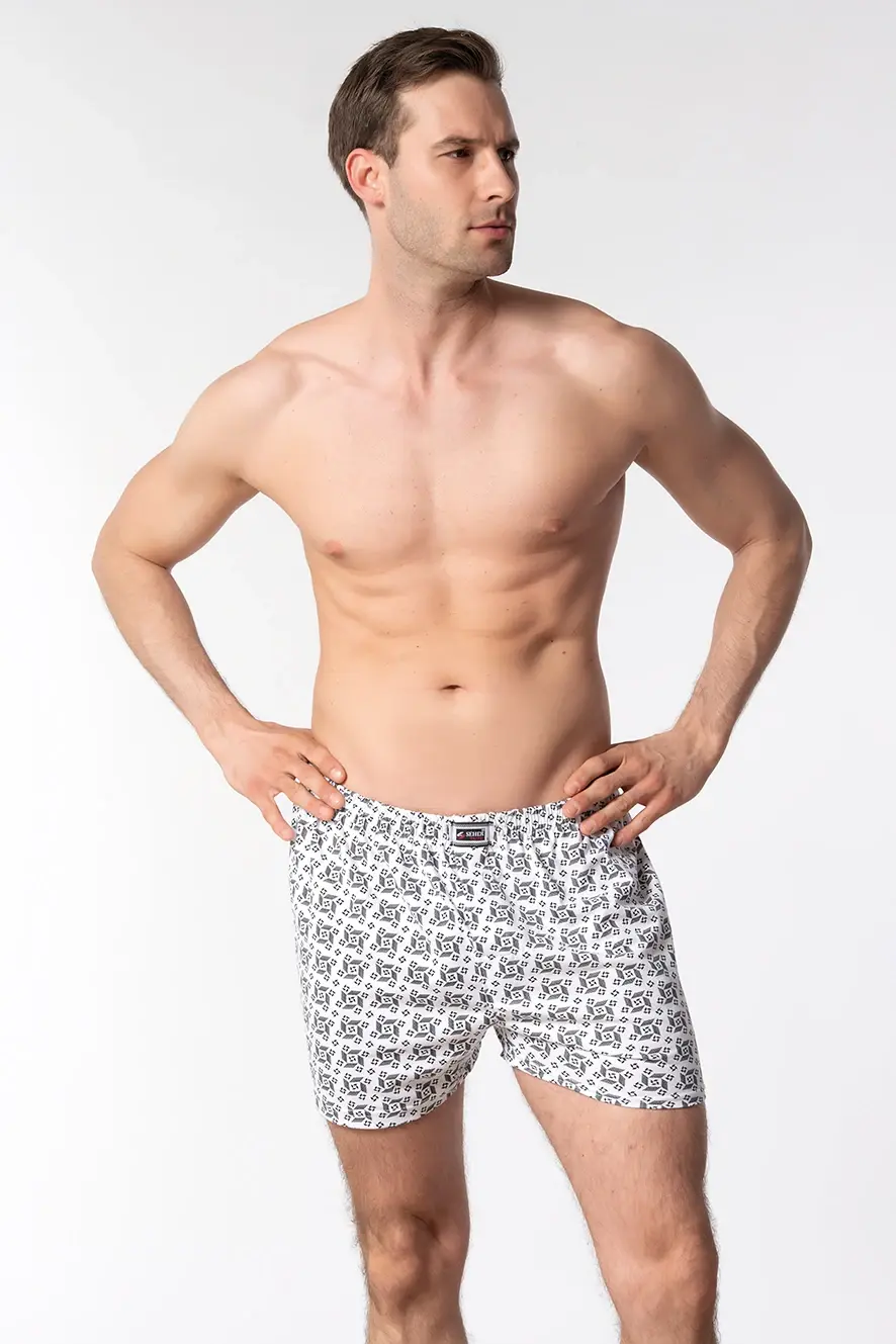 Seher Yıldızı Erkek 5’li Paket Desenli Boxer