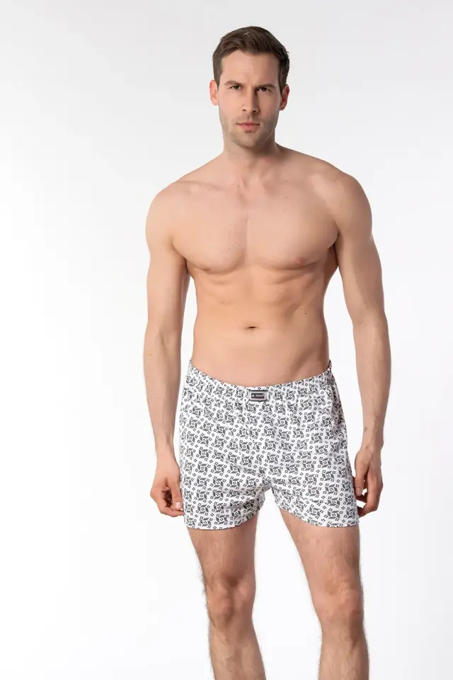 Seher Yıldızı Erkek 5’li Paket Desenli Boxer