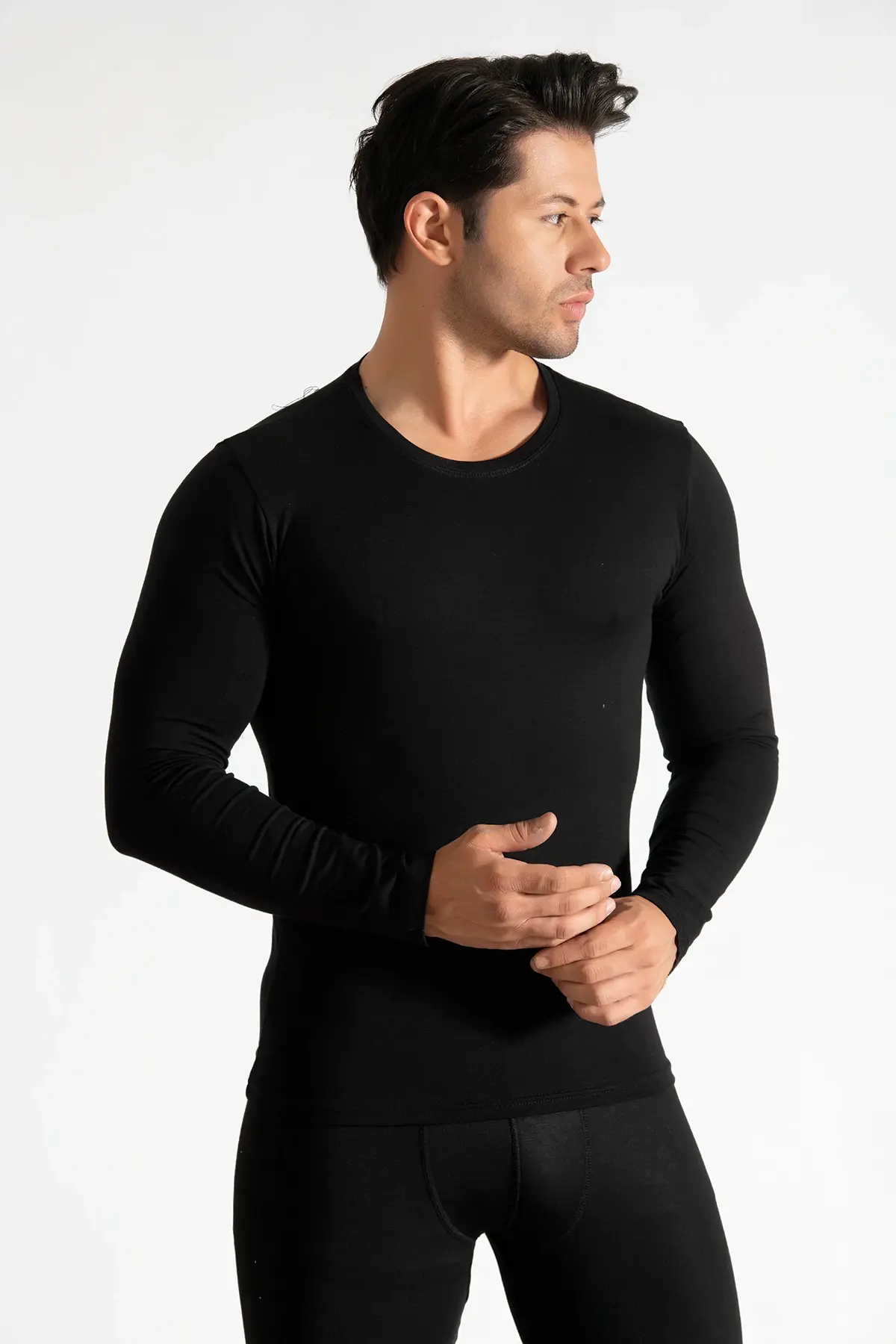 Tutku Elit 3'lü Paket Erkek Elastan Sıfıryaka Uzunkol